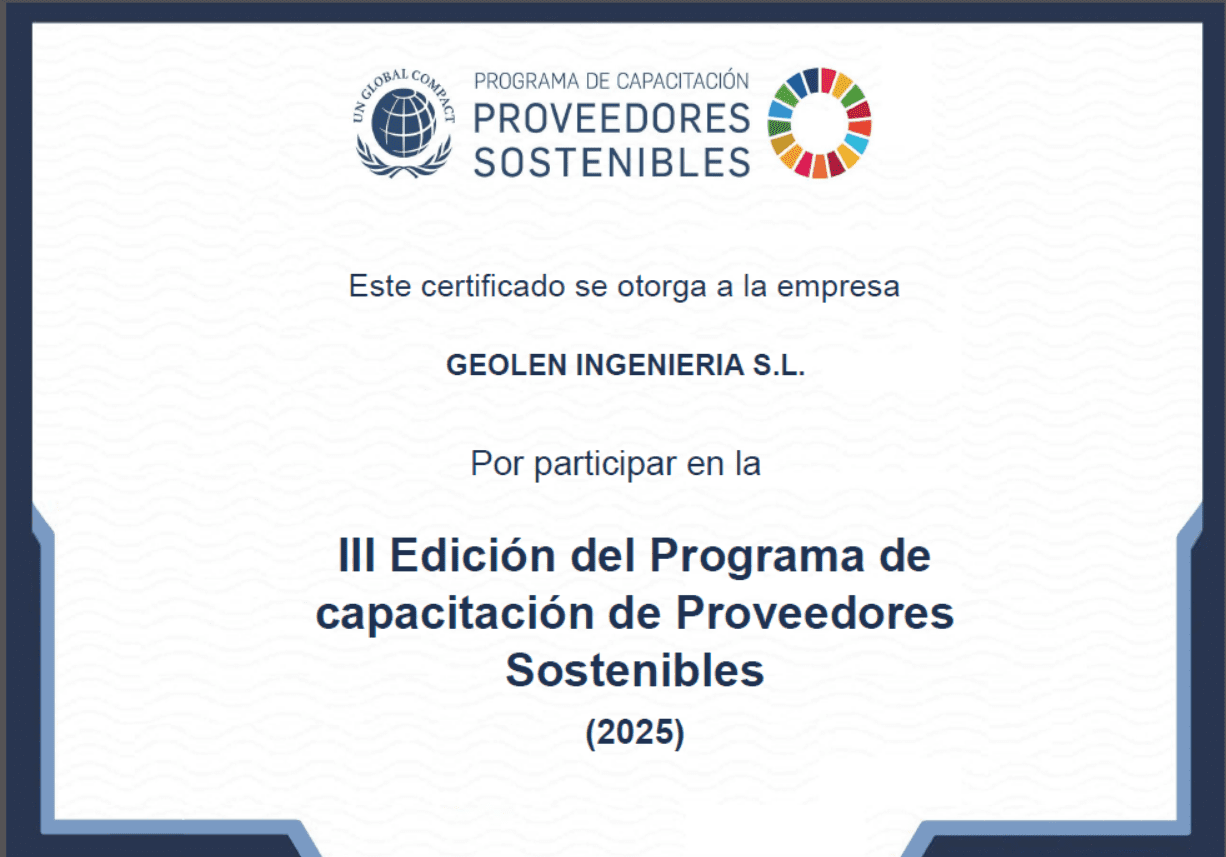 Certificado Proveedor Sostenible 2025